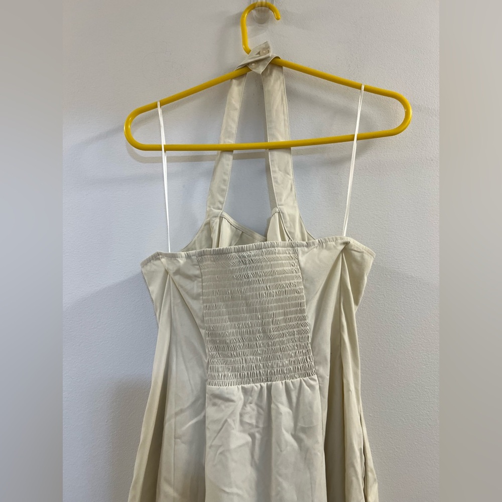 12. A New Day - Women's Midi Halter Dress - A New Day Cream - Picture 8 of 16